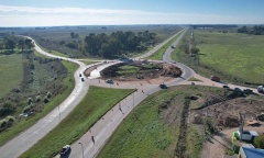 Avanzan las obras para mejorar la Ruta Provincial 6