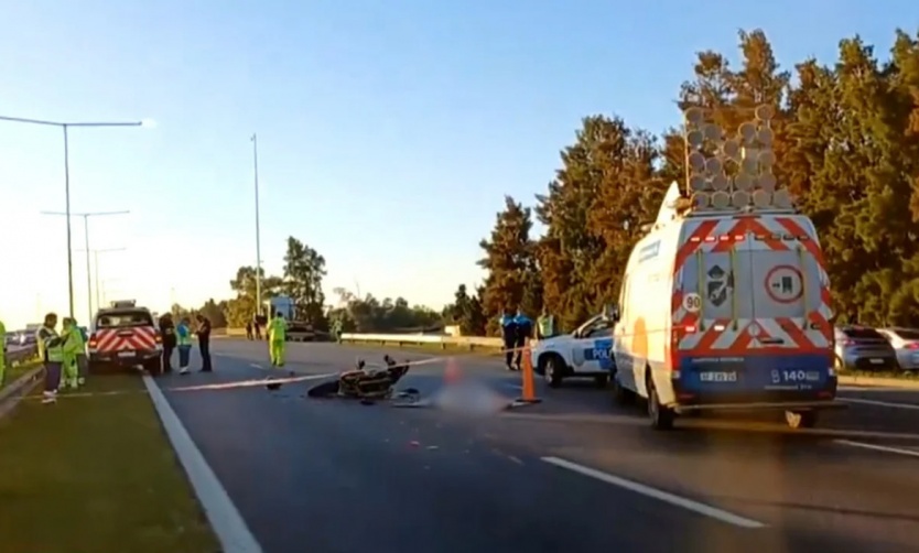 Choque fatal y congestión en Panamericana