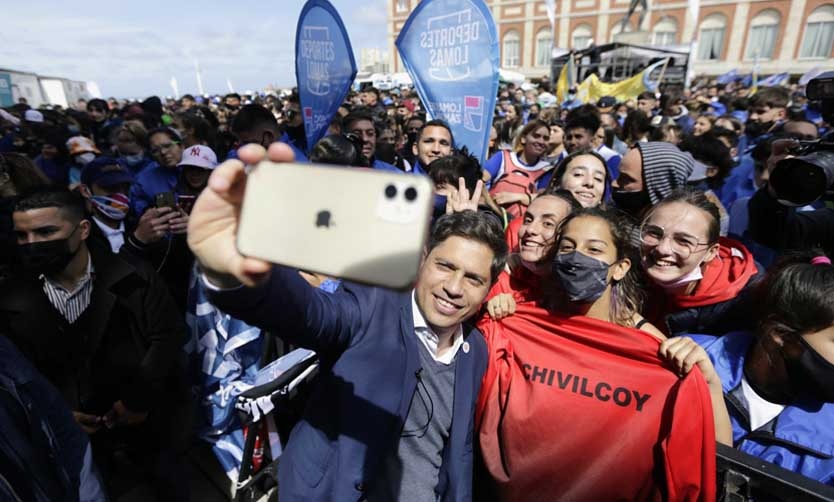 Kicillof encabezó la apertura de la final de los Juegos Bonaerenses 2021