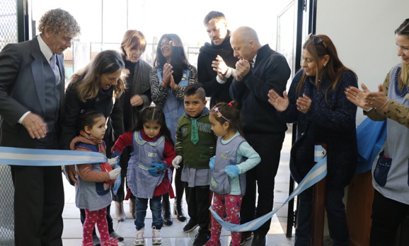 Se inauguraron las obras de ampliación en un jardín de infantes