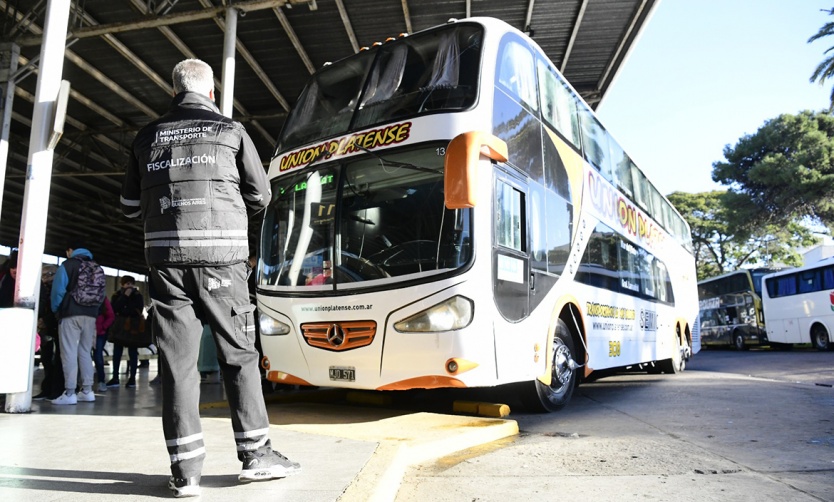 En vacaciones de invierno, Transporte aumenta los controles para garantizar la seguridad