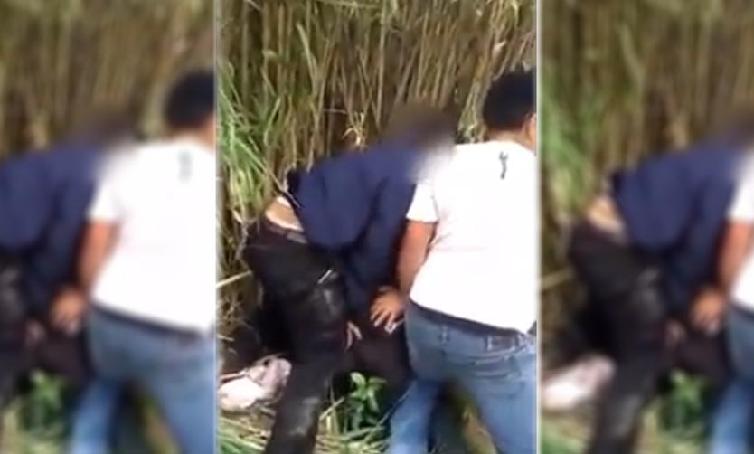 Video: así retuvieron los vecinos a ladrón que intentó robar a los tiros en la puerta de un jardín