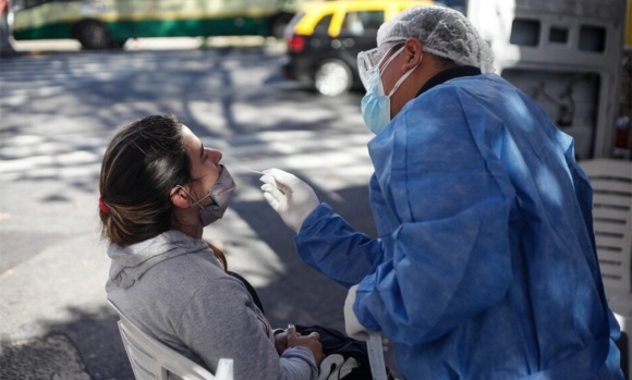 Coronavirus: se reportaron 42.227 casos y 71 muertes en la última semana