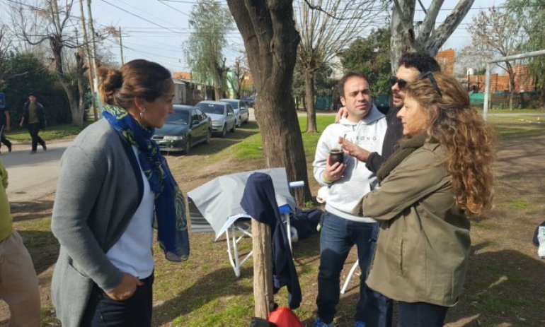 Para Claudia Juanes, de 1 País, "los pilarenses están desilusionados con el cambio"