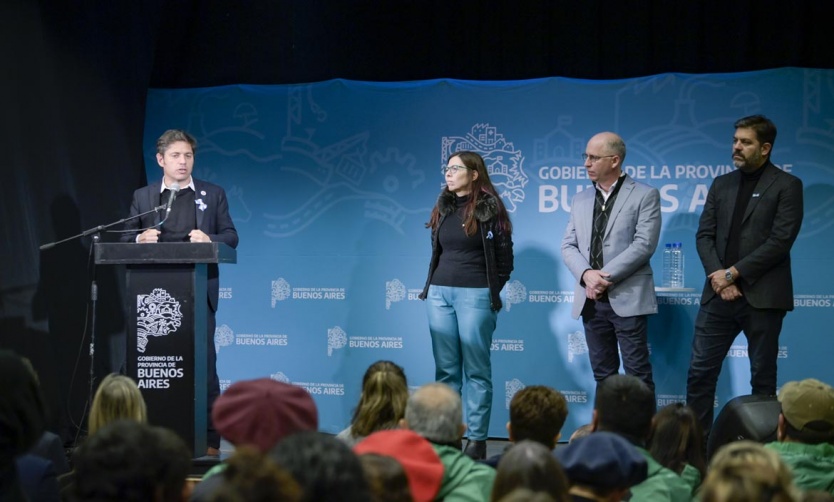 Kicillof: "El Gobierno nacional no está nunca donde y cuando lo necesitamos”