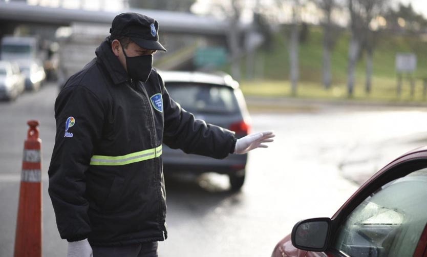 Siguen los fuertes controles en la nueva fase estricta de la cuarentena