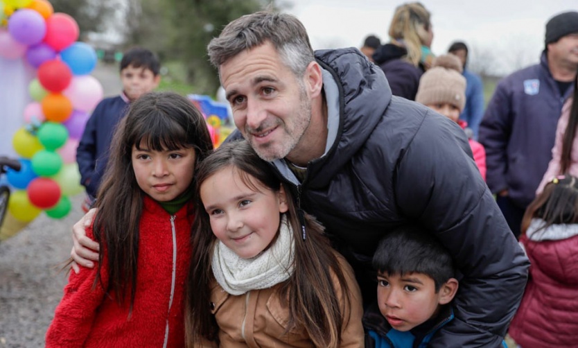 El intendente Achával compartió el Dia de la Niñez con los chicos de Pilar