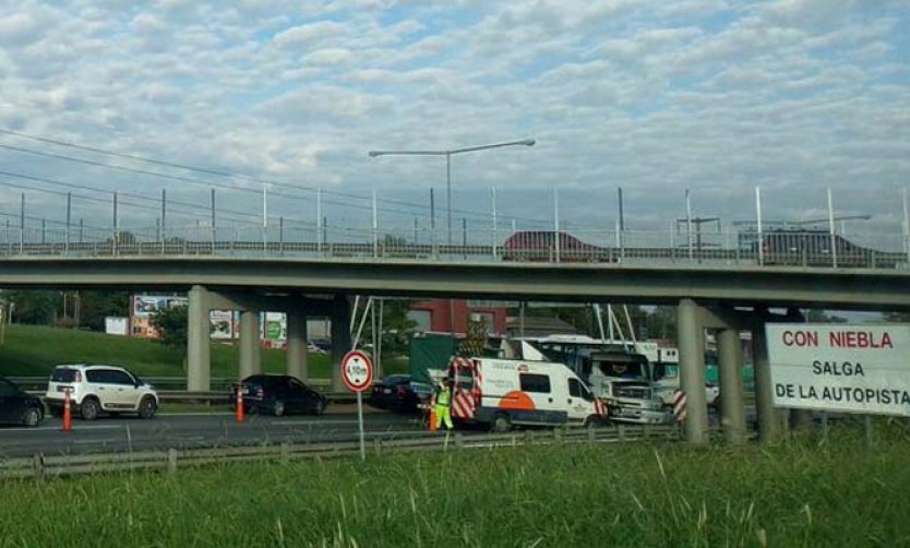 Por varios siniestros viales, la Panamericana fue un caos