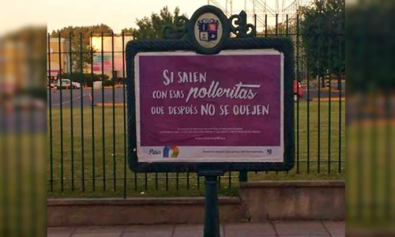 "Si le pega y ella se queda es porque le gusta", la polémica campaña del Municipio contra la violencia de género