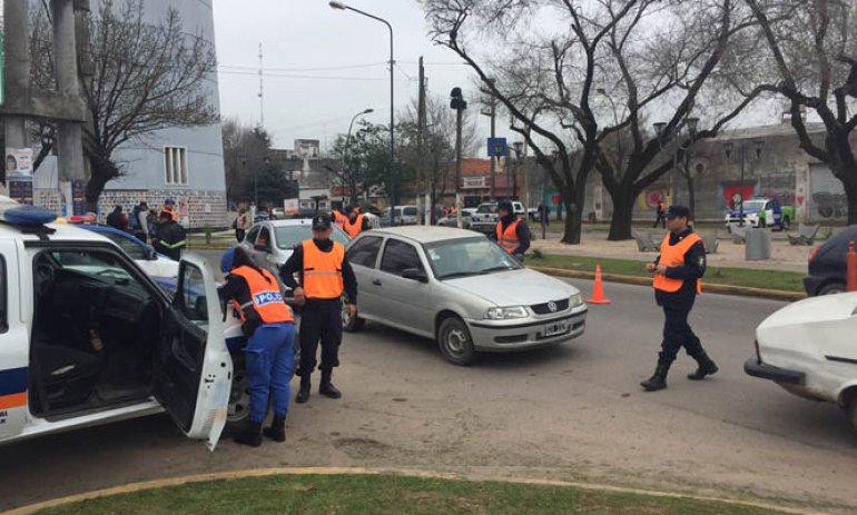 Fuerzas de Seguridad desplegaron un nuevo operativo de saturación: Hubo 10 detenidos