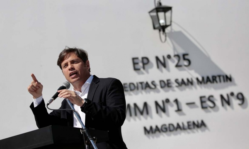 Kicillof anunció conectividad para 5.500 escuelas públicas de la Provincia