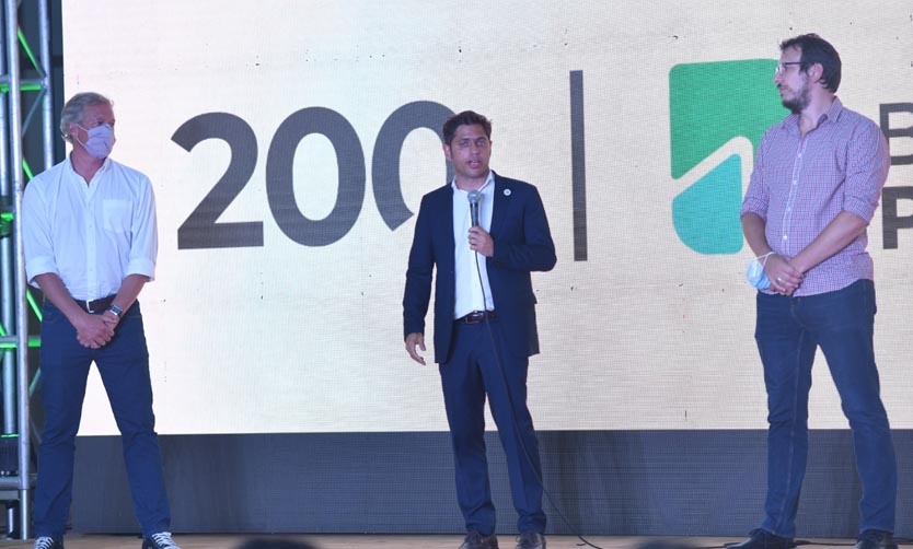 Kicillof en el bicentenario del Banco Provincia: "Es el instrumento más poderoso para impulsar la producción"