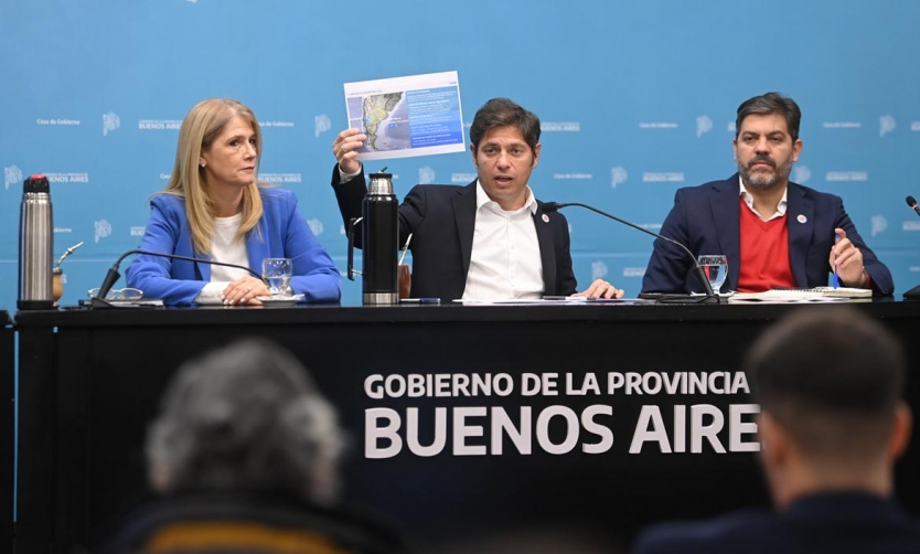 Planta de GNL: Kicillof apuntó a Milei y habló de “capricho ideológico” y “venganza”