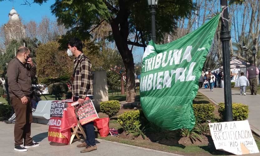 La Izquierda se opone a la rectificación del Río Luján