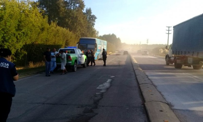 Murió un motociclista atropellado en el ingreso al Parque Industrial