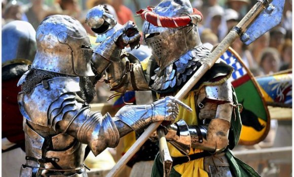 Para los fanáticos: Todo listo en Pilar para el primer festival medieval