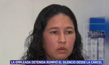 Habló la empleada acusada del crimen del ingeniero: "No soy una asesina"