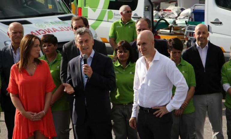 Las ambulancias del SAME, listas para desembarcar en Pilar