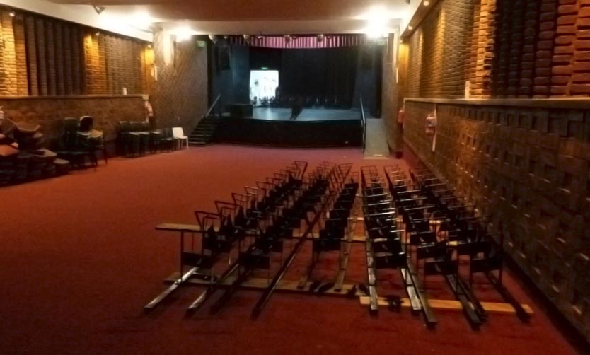 Realizarán obras para renovar el Teatro Lope de Vega