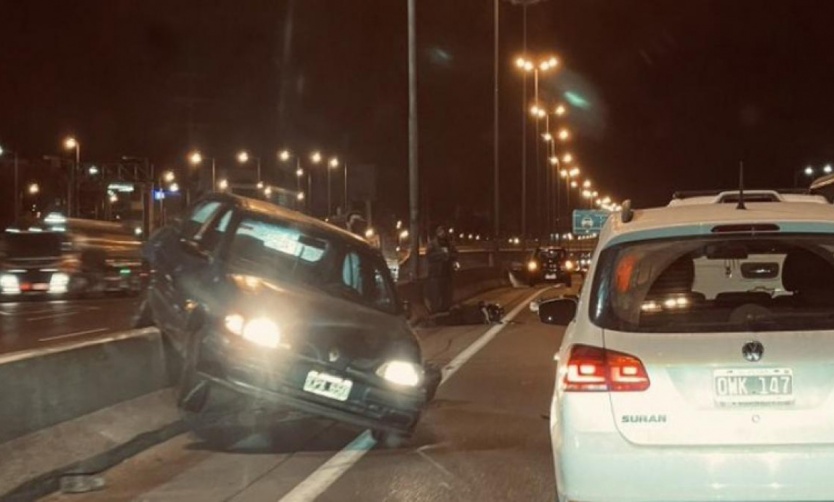 Autopista Panamericana: choques y grandes demoras