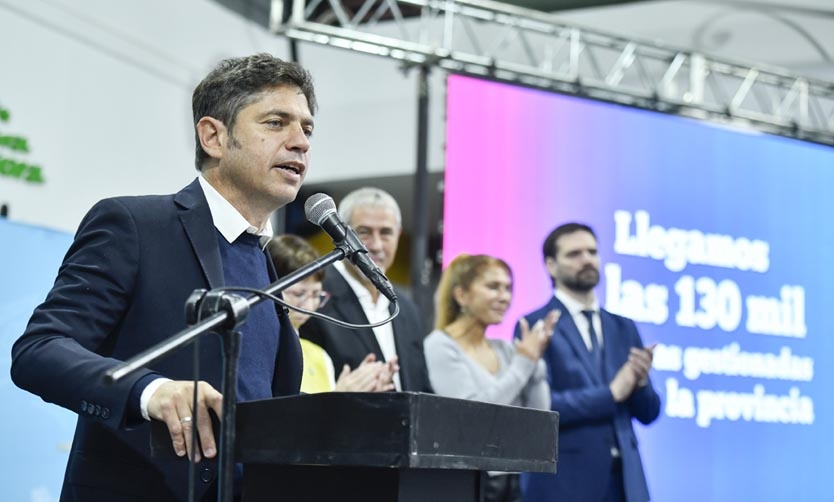 Kicillof: "No vamos a permitir que nadie destruya al Estado"