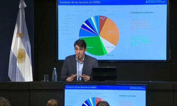 El Gobierno anunció aumentos de hasta un 28% en las tarifas de luz