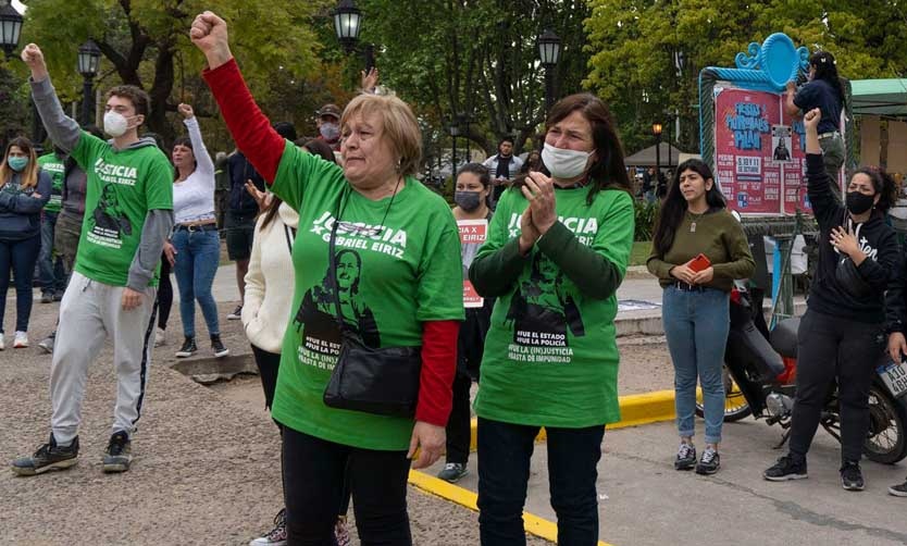 Con una caravana, familiares de Gabriel Eiriz pidieron justicia a 8 años de su asesinato