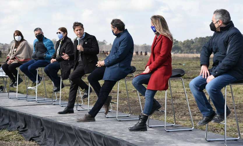 Kicillof: "Vamos a buscar tierra en todo el conurbano para urbanizar lo que haga falta"