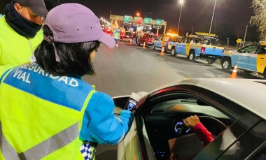 Se controlaron a más de mil vehículos en el Peaje Pilar de la Panamericana