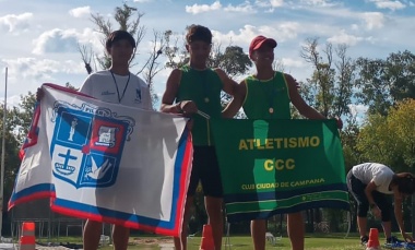 Brillante labor de la Escuela Municipal de Atletismo en Campana