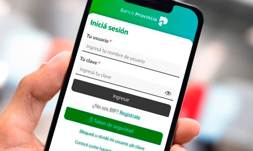 Banco Provincia realiza cambios para obtener el Token de seguridad