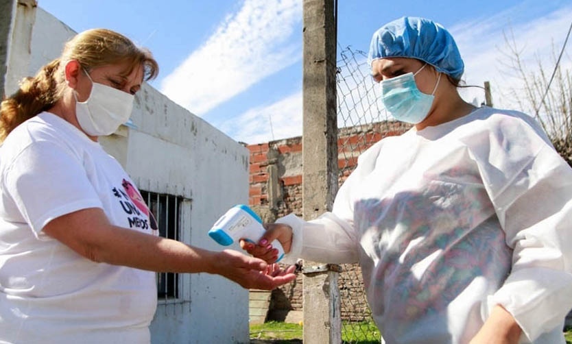 Siguen subiendo los casos de coronavirus en Pilar