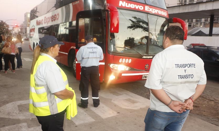 Controlaron a más de 700 micros de larga distancia y transportes escolares