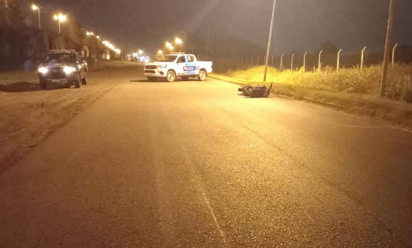 Murió un joven que se había accidentado con su moto en la entrada al Parque Industrial