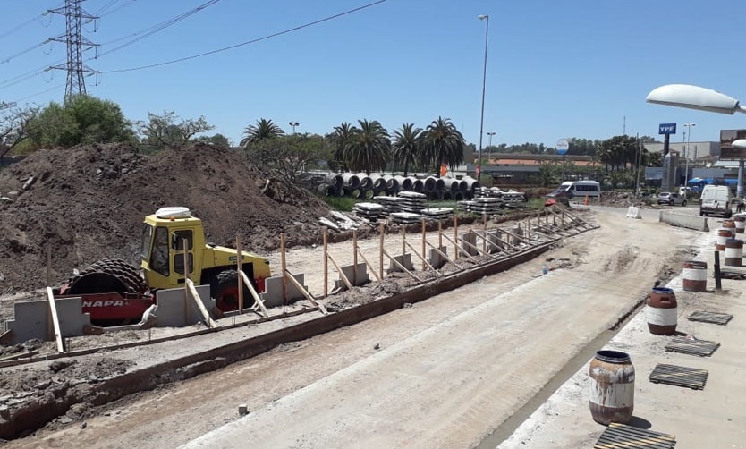 Cierran colectoras por obras de ampliación en uno de los puentes de la Panamericana