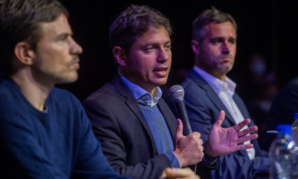 Kicillof y Achával encabezaron la primera ronda de negocios en Pilar